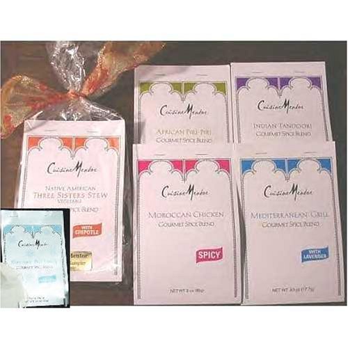 CuisineMentor Gourmet Spice Blend Holiday Sampler - Last Minute Gift Edition! USPS Express... by CuisineMentor