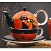 Kitchen & Housewares : Cattitude Tea for One Set - Halloween