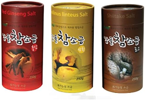 [Pullipecofood] Gampul Premium 3 Flavors Seasoning Salt Set - 2 Type (Set 2)