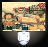 Sewing Ragdolls Decorative Night Light