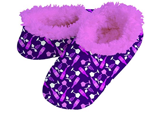Womens Comfy Cozy Soft Designers Snoozies Ballerina Slippers
