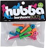Hubba 1 Neon Hardware Single Set Skateboarding Hardware
