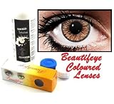 Beautifeye Brand Oak Brown Two Tone Coloured Contact Lenses