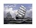 Tall Ships by Xanthus Russell Smith poster print,20 in. x 15.1 in. Image