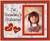 Grandma's Valentine (candy hearts) Picture Frame Gift