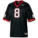 Nike Georgia Bulldogs #8 Youth Black Replica Football Jersey
