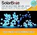 Solar Brite BLUE Solar Fairy Lights 120 LED Super Bright Decorative String, choice of light effect. Ideal for Trees, Gardens, Parties & More...
