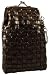 Womens Woven Faux Leather Traditional Cigarette Case with Key Ring (BS-30074MA-BZ)