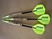  : 3 St&uuml;ck Soft-Dartpfeile Silberpfeil mit Pentathlon Fly 17 gramm gelb Dartset_01_01