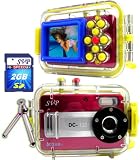 SVP Acqua DC-1231R 12MP Max. Digital Still Camera with waterproof case (2GB High Speed SD Card & Tripod Included)