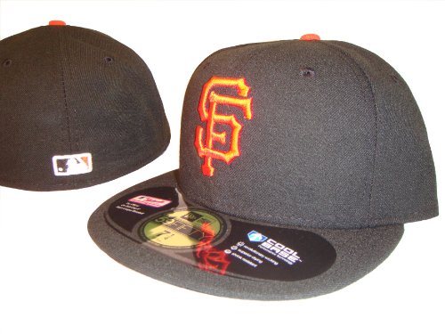 San Francisco Giants New Era 5950 Fitted Baseball Cap Size 7 1/2