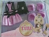 Tini Puppini Fashion Boutique Fashion Boutique Includes Glam Nightie, Lace Shorts and 4 Cozy Slippers