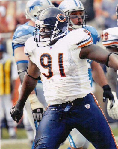 Tommie Harris Chicago Bears Unsigned 8x10 Photo