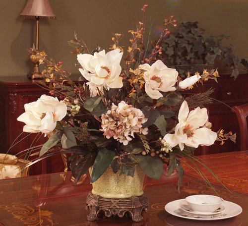 Magnolia Silk Floral Centerpiece AR203-76