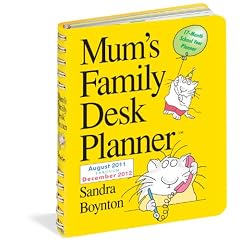 Mum's Family Desk Planner 2012 (Desk Planner Calendar)