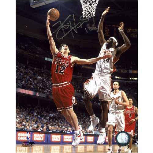 Mounted Memories Chicago Bulls Kirk Hinrich Autographed Photo