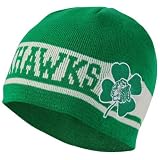 NHL Old Time Hockey Chicago Blackhawks St. Patrick's Day Delany Knit Beanie - Green