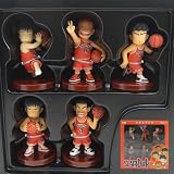 Lujex Genuine Slam Dunk RUKAWA KAEDE Sakuragi Hanamichi Figures Set of 5pcs