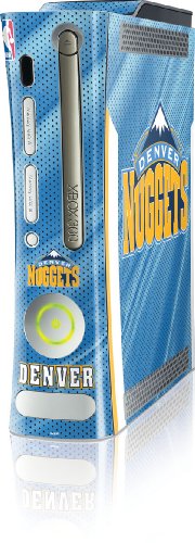 Skinit Denver Nuggets Vinyl Skin for Microsoft Xbox 360 (Includes HDD)