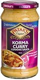 Patak's Korma Curry Cooking Sauce, Mild, 15-Ounce Glass Jars (Pack of 6)