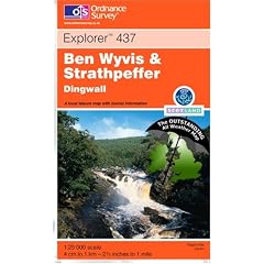 Ben Wyvis & Strathpeffer ~ Explorer 437 (The Outstanding All Weather Map)