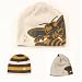 New Orleans Hornets Reversible Large Logo / Stripe Knit Beanie