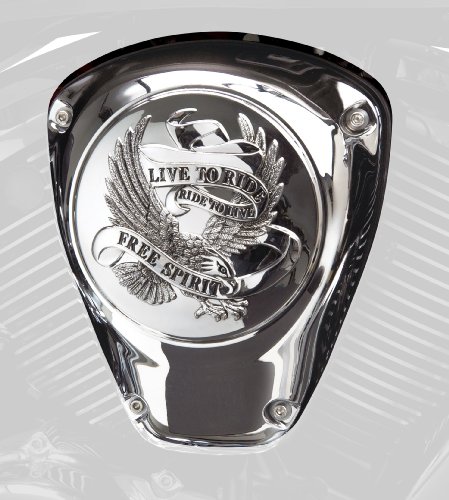 Show Chrome Accessories (71-310) Free Spirit Air Cleaner Cover