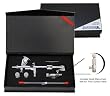 Master Airbrush G444-SET High Precision Detail Control Dual-Action Gravity Feed Airbrush Professional Set