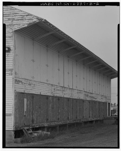 Historic Photo Fort Drum Lumber Storage Shed 