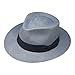 Borges & Scott Faded Blue - Sundowner Panama Hat - 58cm