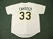 JOSE CANSECO Oakland Athletics 1989 Majestic Home Throwback Baseball Jersey, 2XL