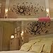 Gefii Mariposa Appear in Gossip Girl 12pcs/Pack 3D Decorative Butterflies Removable Wall Art Stickers Wedding Decor (Black)