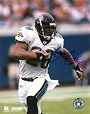 FRED TAYLOR,JACKSONVILLE JAGUARS,FLORDIA GATORS,SIGNED,AUTOGRAPHED 8X10,PHOTO,COA AND PROOF PIC