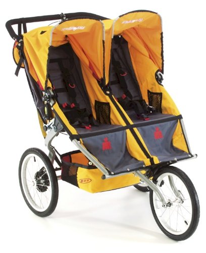 BOB Ironman Sport Utility Stroller Duallie in Yellow
