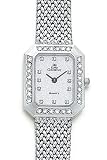 Euro Geneve 14K White Gold Women's Diamond Watch