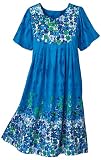 Border Print Dress