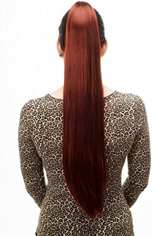HI GIRL New Fashion Synthesis Women Straight Cosplay Party Surper Long Hairpiece ponytail costume Wig Wigs #8