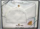 Great Cardigan White Baby Sweater Gift Set Size 0-6 Months