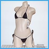 Sexy Micro Thong Bikini (Stunning Black)