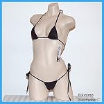 Sexy Micro Thong Bikini (Stunning Black)