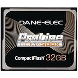 Dane-Elec High Speed  300X 32 GB USB 2.0 Compact Flash Card UDMA DA-CF30-32G-C