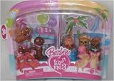Barbie Luv Me 3 Pets Birthday Party W/6 Dogs