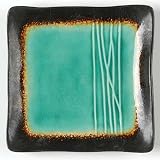 Baum Brothers Galaxy Jade-Green Appetizer Plate, Fine China Dinnerware