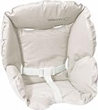 Bébé Confort – 20023150 – Coussin de Chaise Flocons – Harnais Crème – Collection 2011