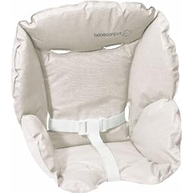 B�b� Confort - 20023150 - Coussin de Chaise Flocons - Harnais Cr�me - Collection 2012