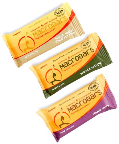 GO MACRO® MACROBARS® Variety Pack Of Peanut Butter Chocolate Chip, Granola Delight, And... by GO MACRO