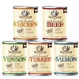 WELLNESS CAN DOG 95 PERCENT SALMON 12/13OZ