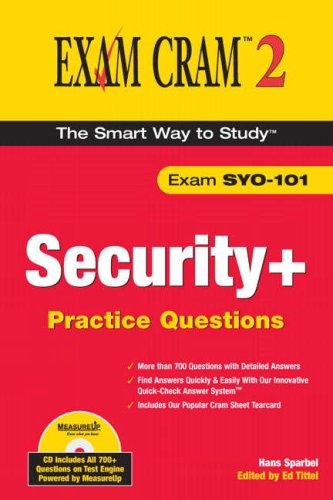 Image of: Security+ Practice Questions Exam Cram 2 (Exam SYO-101) (Exam Cram 2)
