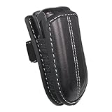 Technocel Universal Leather Shox Case for Small Sized Phones (Black Shoxx)