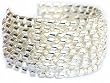 Gift for Her Sterling Silver Cuff Bracelet 2.3 inches